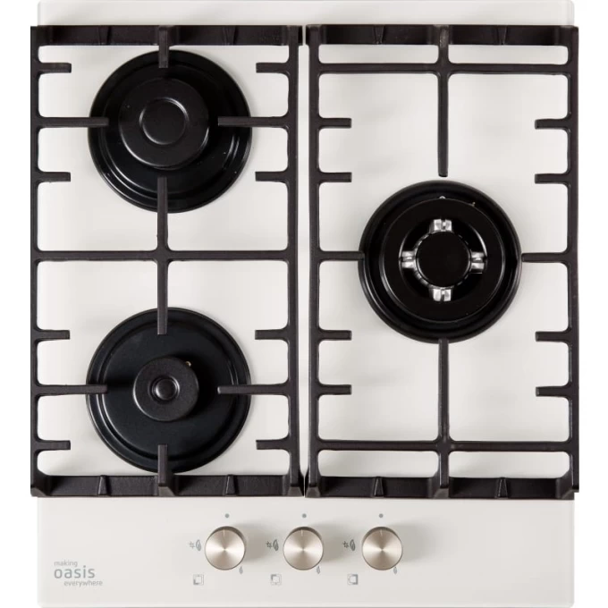 Встраиваемая варочная панель OASIS P-3GWT 4640130914066 Встраиваемая варочная панель OASIS P-3GWT 4640130914066